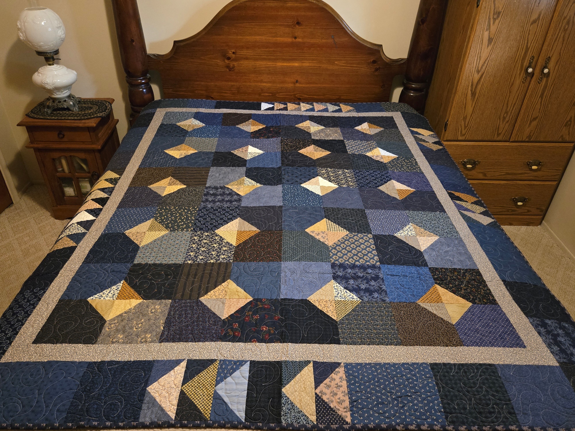 4 blueberry bed