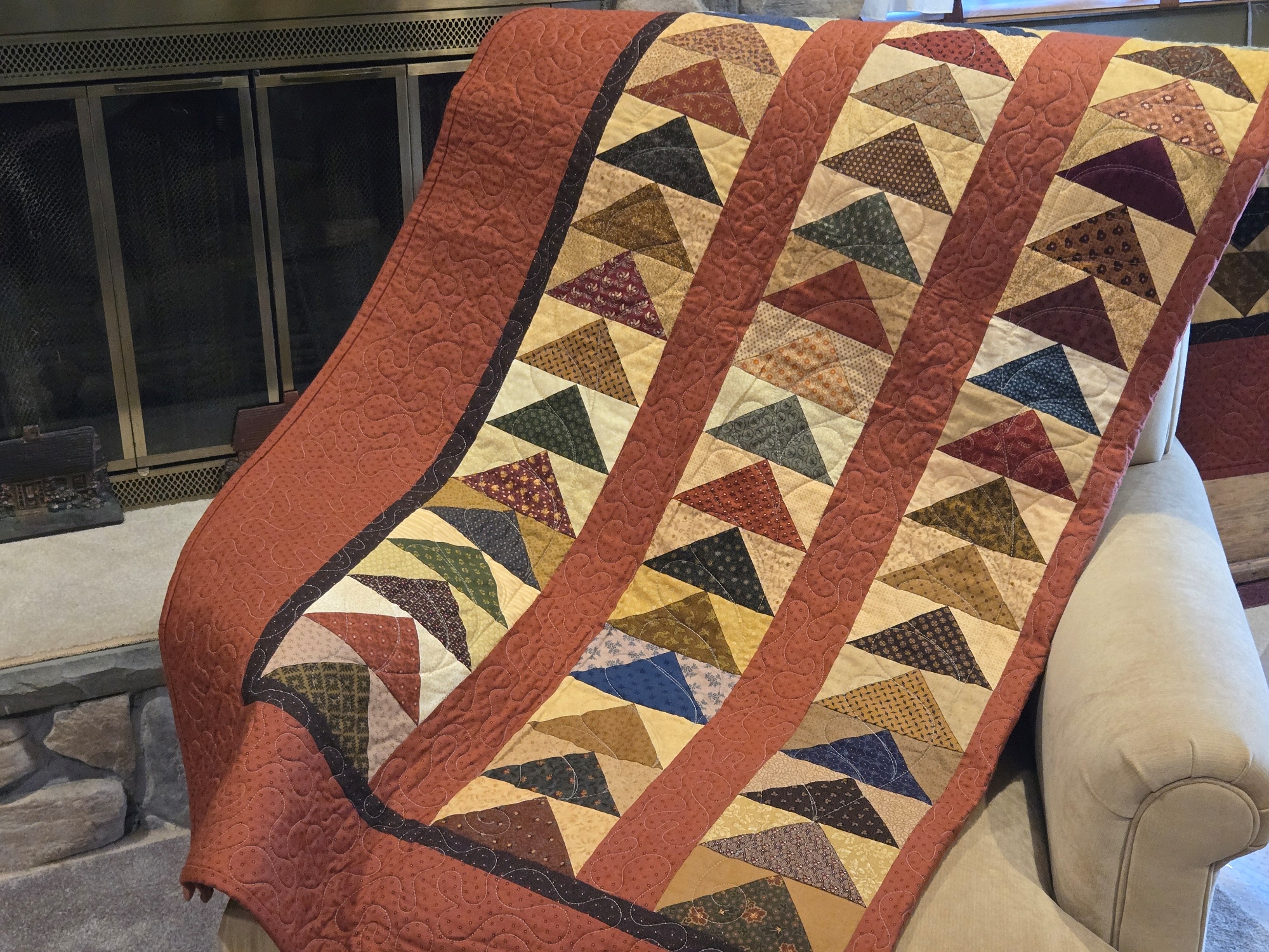 4 christmas goose chair